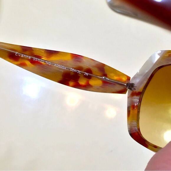 Alain Mikli Evanne 5054 Tortoiseshell Oversized Sunglasses - Picture 9 of 10
